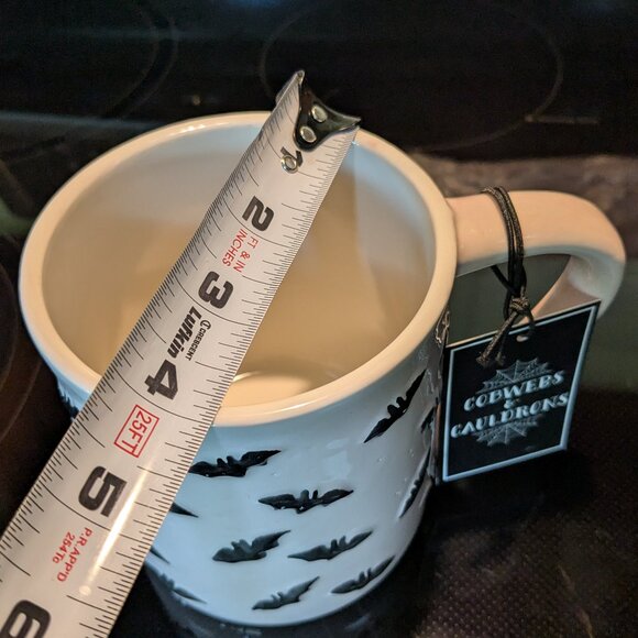 XL Mug - Blush with Bats 24oz NWT - Picture 5 of 5